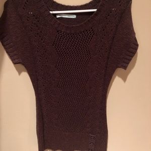 short sleeve sweater shirt